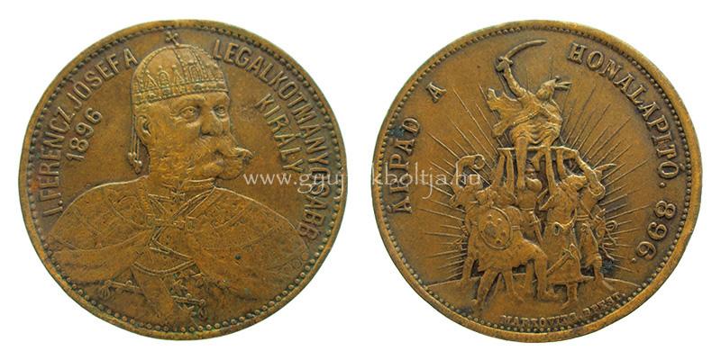 �rp�d a honalap�t� 896 / I. Ferenc J�zsef a legalkotm�nyosabb kir�ly 1896